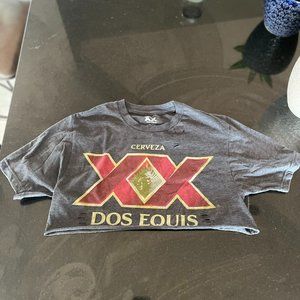 Dos Equis Cropped Top